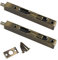 6 Inch Stainless Steel Slide Door Latch Bolt Bronze Flush Bolt with Screws for Bedroom,Cupboard