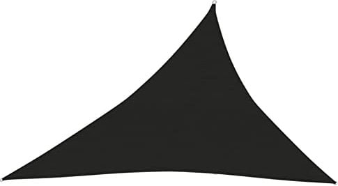 AOLIAO Toldo de Vela, Lonas para Sombras, Toldos Exterior Terraza, Vela Sombra, Toldos Terrazas, Jardim Toldo, Velas De Sombra para Patio, Negro HDPE 160 g/m² 3x4x5 m