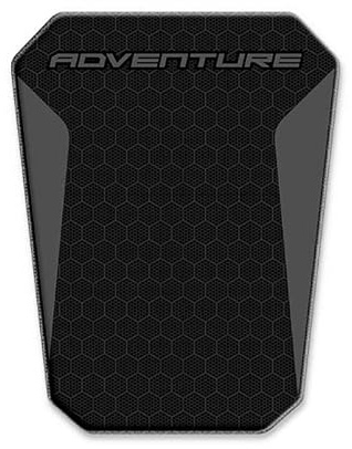 ADESIVO PEDANA COMPATIBILE CON HONDA ADV 350 ADV-002 (Nero)
