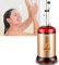 Mobile Instantaneous Water Heater Shower with Shower Head 220V Portable Electric Heated for Bathroom Portable Electric Water Heater Shower 60L/70L, CE Certified (2 Colors) (Color : A-Golden, Size :