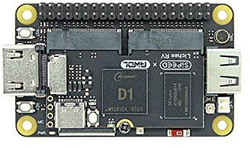 Sipeed RV Dock Allwinner D1 Soc Development Board RISC-V Linux Starter Kit mit 16 Bit 512 MB DDR3 RAM Onboard WiFi Bluetooth Modul Unterstützung RV Linux Dual M.2 NGFF B-Key 4.2H