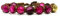 Samsara - Bracciale Tibetano Buddhista | Shamballa con Agata Fucsia | Protezione Spirituale | Energia Positiva | Regolabile da 18,5 a 22,5 cm, Marrone, Taglia Unica, Pietra