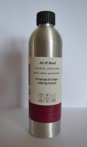 Rural Dreams: SLS Free Shampoo Geranium and Ginger with Fig Extract