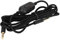 Locadence Earphone Sound Cable, 6.6Ft Mute Button Switch Volume Control Woven Wire Jacket Replacement Audio Cable Cord Wire for Gaming Headset G Pro G Pro X G433 G233 (Black)