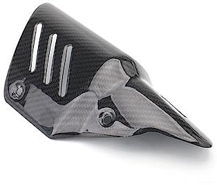 ENLIGMA Motorräder Auspuffanlage Hitzeschild Abdeckung Für Akrapovic Motorrad Auspuff Abdeckung Real Carbon Fiber Fall Schalldämpfer Abdeckung Rohr Flucht Schutz