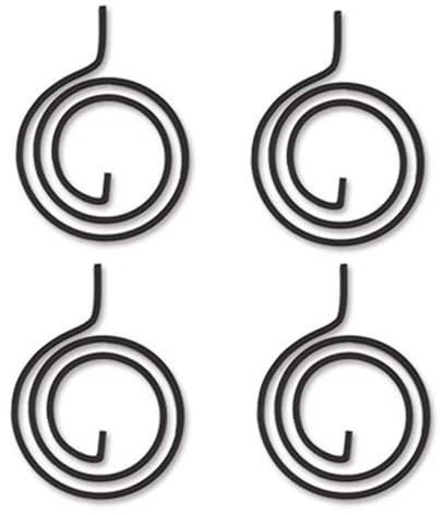 JINXUANXUDYL 4 Pcs Door Handle Spring Turn Spring Coil Door Handles Internal Coil Diameter Replacement Repair Spring Replacement for Door Handles Internal Coil Repair Circlip