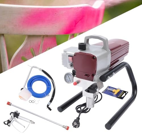 Pulvérisateur de peinture Airless - 1800 W - Portable - Haute pression