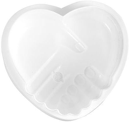 Cabilock Stampo Per Torta A Forma Di Cuore Stampo in Silicone A Forma Di Cuore Per Matrimoni Feste E Ora Del Tè