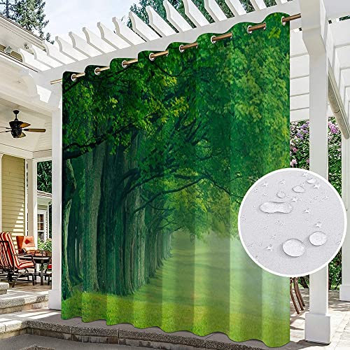 Tende impermeabili per esterni con stampa di finestre, per patio, pergola, passacavo, tende impermeabili, un pannello, 274 x 239 cm