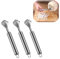 3 Pack Coconut Scraper Sturdy Coconut Meat Scraper Coconut Grater Stainless Steel Coconut Meat Removal Knife for Kitchen Coconut Tool