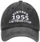 Starvortex Baseball Cap Herren, Vintage Baseballcap im Used-Look, Geschenke 70 Geburtstag Mann, 1955 Geburtstag Mann, Ausgefallene Coole Geschenkideen für Papa, Onkel, Opa