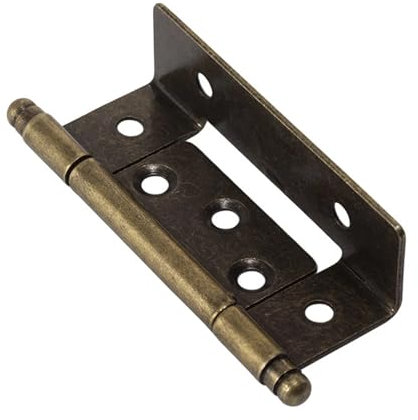 135 Furniture Hinges Heavy Duty Door Hinge for Kitchen Cabinet Antique Bronze Color Iron with Free Screws 2Pcs