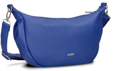 Zwei Damen Handtasche Mademoiselle.M M70 Moon-Bag 4 Liter Trend-Tasche in Halbmond-Form vielseitig als Bauchtasche Crossbody-Bag Abendtasche Umhängetasche zu tragen