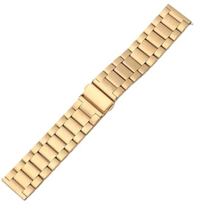 QMVDOJR Montre connectée en acier inoxydable for homme, bracelet de rechange universel