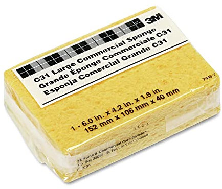 3M Commercial C31 Large Commercial Sponge - Quantity 24
