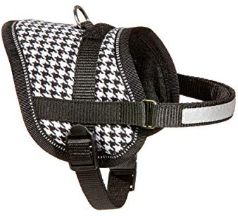 Karlie Teeny Weeny Geschirr B: 15 mm Br um: 26 - 35 cm XS schwarz-weiss