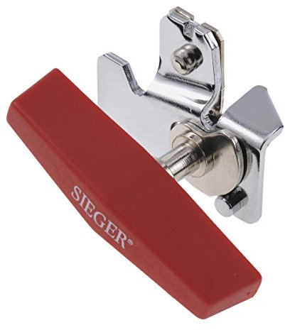 Westmark SIEGER Dosenöffner BOY, Manuell, CAN_OPENER, Dosenöffner, 3311541, Edelstahl, rot