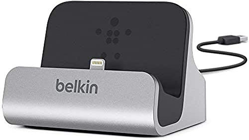 Belkin Lightning Lade/Sync-Dockingstation (mFI-zertifiziert, incl 1,2m USB-Kabel, geeignet für iPhone 8, iPhone 7, iPhone 6/6s, iPhone 5/5s/5c, iPhone SE) grün