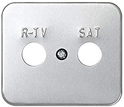 Simon - 75097-33 Deckel Steckdose R-TV + sat S-75 Aluminium Ref. 6557533261