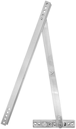 Gardinia Upvc Door Restrictor Metal Strong Keep Open Friction Arm