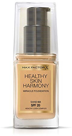 Max Factor Healthy Skin Harmony Foundation, SPF 2, 6 Sand, 30 ml