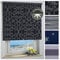 ourdeco® Rollo, Spring-, Schnapprollo/Stoffbreite: 118 x Auszugslänge: 180 cm Ornament/Dekor, Verdunkelnd