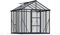 Canopia by Palram Serre de Jardin Glory 6.2m² Grise Cadre en Aluminium, Panneaux en Polycarbonate, Résistant aux UV