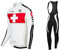UGLY FROG Herren Winter Radtrikots mit Tr?gerhose Pro Rennen Team Thermal Radfahren Langarm Radhose MTB Radbekleidung Radfahren Anzug Cycling Jersey Pants Set Suit