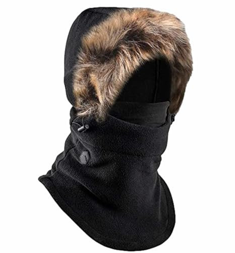 Tough Headwear Robuste Kopfbedeckung Fleece-Sturmhaube Skimaske – Winter-Gesichtsmaske für Männer und Frauen – Gesichtsschutz für Ausrüstung bei extrem kaltem Wetter