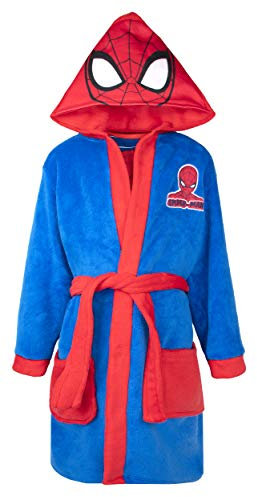 Marvel Spider-Man Children's Robe - Kids' Superhero Dressing Gown: Gift for Boys
