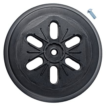 Poweka Disco abrasivo compatibile con Bosch Gex 150 AC, PEX 15 AE, GEX 150 Turbo levigatrice orbitale Ø 150 mm con vite