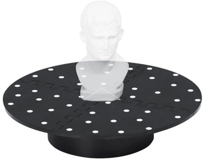 Revopoint Tragbare Drehscheibe für alle 3D-Scanner, mit markierter Abdeckung, einfaches Scannen von objektlosen und kleinen bis mittelgroßen Objekten