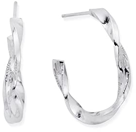 ChloBo Sun Twisted Hoop Earrings SEH3206