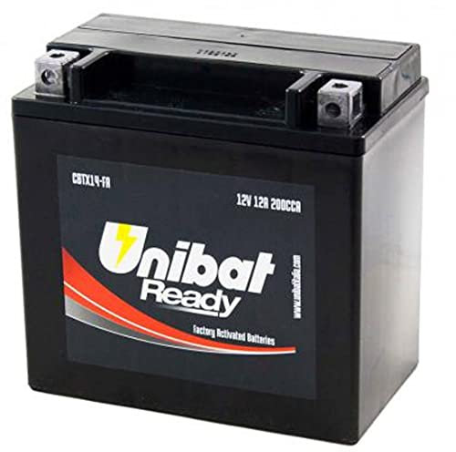 Batteria Moto Pronta all'Uso UNIBAT READY CBTX14-FA R 1200 GS 2003 2004 2005 2006 2007 2008 2009