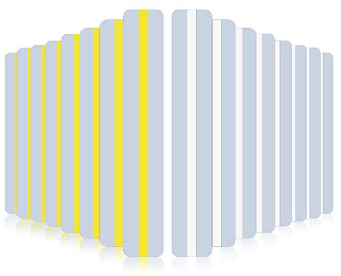 Vicloon Lesen Markieren, 16 Stücke Markierungsstreifen Bunt, Lineale Tracking, Markieren Streifen Farbige Overlay Lese, für Kinder Visuellen Stress, Legasthenie, Schule