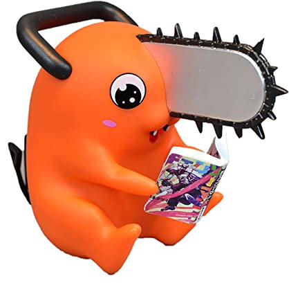 Anime Model, Chainsaw Man Pochita Q Version Static Figure Collection Ornament Cute Statue Gift For Teenagers And Anime Fans, 12cm(Size:12cm)