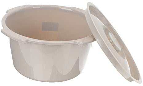 Lurrose Chaise De Toilette Pour Adultes Avec Seau Confortable Et Pour Seniors Femmes Enceintes Et Accessoire De Salle De Bain Pratique Avec Couvercle Pour Éviter