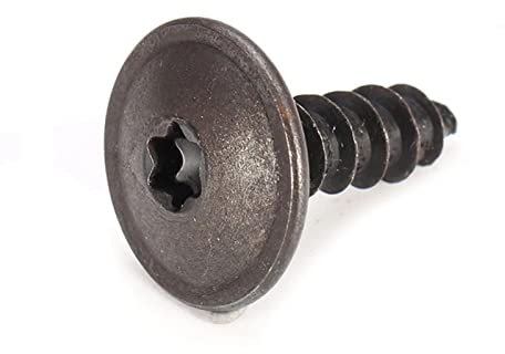 LZYWOD Lot de 10/50/100 boulons de fixation universels pour VW pour Audi, doublure intérieure anti-éclaboussures Torx pour vis autotaraudeuses de roue avant Audi