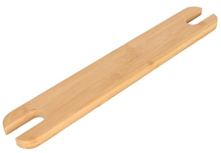 SUNFECILI Bambus Hochstuhl-Fußstütze, Höhenverstellbar, Rutschfest, Babyhochstuhl-Pedal, Kompatibel mit IKEA-Hochstuhl-Zubehör