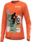 HULG Fahrradtrikot Damen,Fahrradtrikot,Damen-Mountainbike-Trikot,langärmelig,Offroad-Fahrrad, Atmungsaktiv,feuchtigkeitsableitend (M,Style-03)