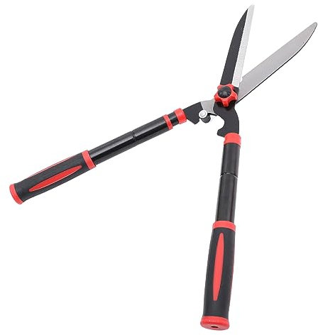 BESPORTBLE Heckenschere Gartenschere Schere Hand-gartenschere Für Buschscheren -schmiedekopf Gummierter Griff Ausziehbarem Griff Zum Trimmen Von Stängeln Und Leichten Ästen