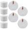 4 Piezas Filtro de Aspiradora Shark Set, Filtro de Repuesto, Filtro Shark Compatible con Shark NZ801UKT, NV680, NV681, NV682, NV801, N803, UV810, AZ910（Blanco）