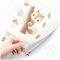 Moonworks® Bügelbilder Set für Kinder Waldtiere Personalisiert Tiermotive Wunschname Patches zum Aufbügeln auf Textilien Eichhörnchen weiß standard