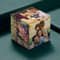 Drawelry Personalisiert Fotowürfel 3D Drehbare Faltbarer Foto Würfel Puzzle Box mit 9 Bilder Foto Alben Rahmen Album Zauberwürfel Xmas Jahrtag Geschenk für Kinder Vater Mutter Freundin Freund (A)