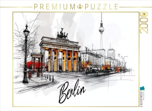 CALVENDO Puzzle Berlin | 2000 Teile Lege-Größe 90 x 67 cm Foto-Puzzle für glückliche Stunden