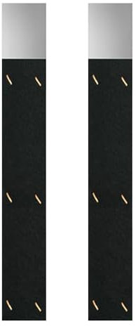 Peufcmi Rinnengeräuschdämmerung, Gutter -Schalldämpfereinsatz - Verstellbare Regenrinnen Splash Guards - 2 Packung Entwässerungsgrabendämpfung Wasserschutz für Außen, Park, Garten, Terrasse