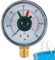Presión de la piscina del filtro de la piscina, manómetro para el filtro de la piscina | 0-60 PSI Pool Income de bomba, indicador de filtro, reemplazo de mejora de visibilidad 'acq