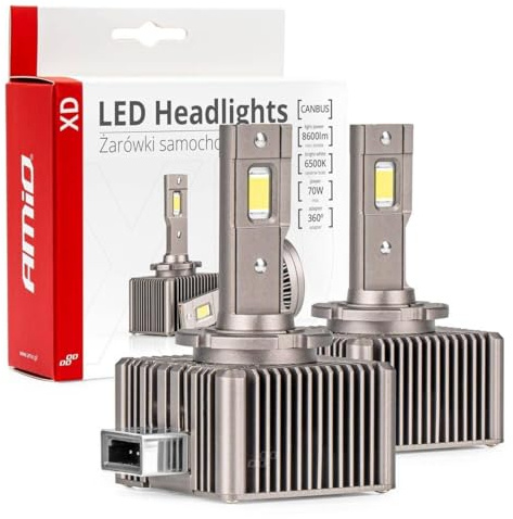 AMiO LED-Scheinwerfer XD-Serie D1S/D1R – Leistungsstarke LED-Abblendlichter in hellem Weiß