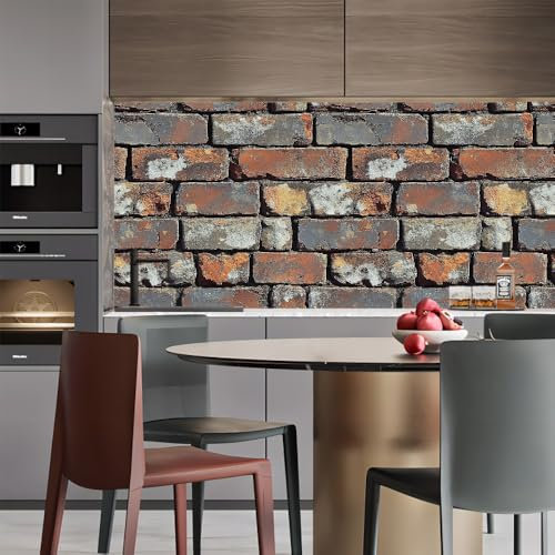 anaglypta Wallpaper 44wX1000Lcm Brick Wall 3D Wallpaper Add Personality to Your Home with a Simple Peel-and-Stick Solution for bedrooms and hallways A1172