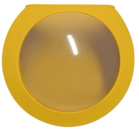 Oblate Globe Propagation Station - Clear Fish Tanks Wall Mount | Transparent Wall Flower Pots | Silicone Walls Vases for Plants Indoor, Transparent Orchid Pots with Drainage Holes